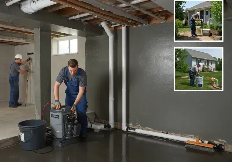 Basement Waterproofing and Flood Prevention process in Sheridan, AR